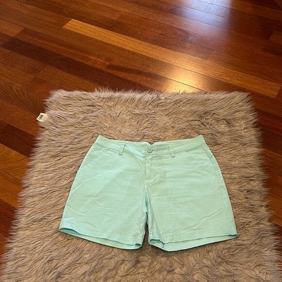 Columbia‎ women’s cotton light blue shorts size 8 6” inseam - Picture 1 of 7